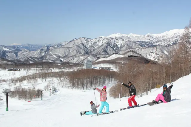 Skiing in Gunma