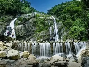 Trang Minh Long Waterfall