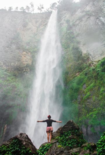 Sipiso Piso Waterfall