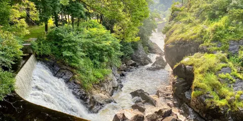 Yantic Falls