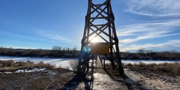Rosedale Suspension Bridge