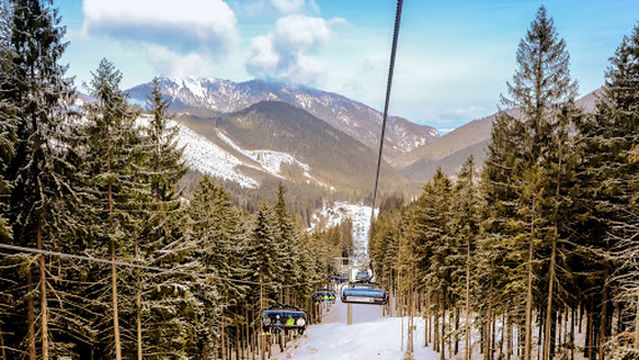 Lúčky - nástupná stanica lanovky