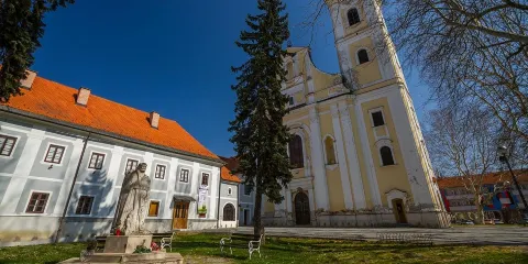 Franciscan monastery and the church of St. Rocco