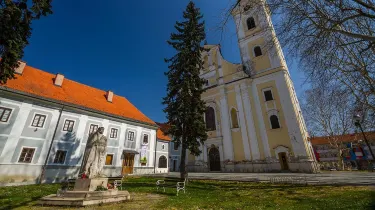 Franciscan monastery and the church of St. Rocco