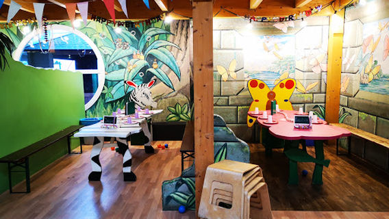 Dschungelboot Indoorspielplatz