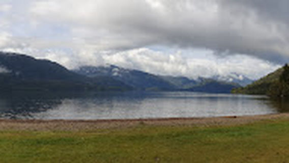 Lake Kaniere The landing