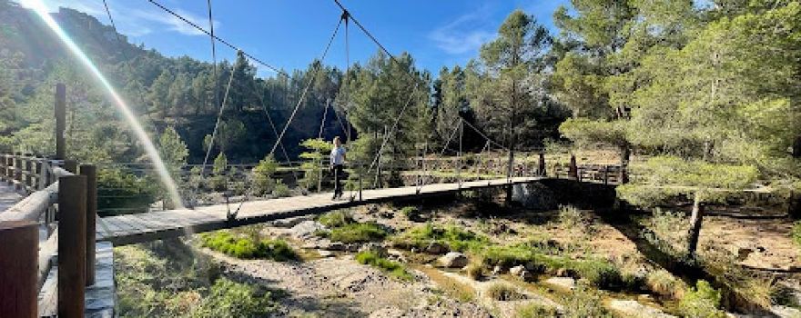 Accès ruta dels Molins d'aigua