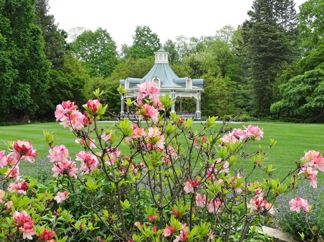Hotels near Fellows Riverside Gardens