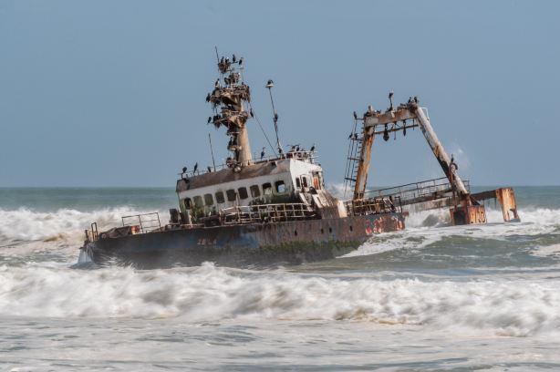 Zelia Shipwreck Namibia