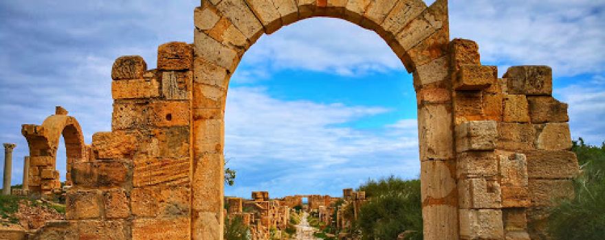 The Amphitheatre of Leptis Magna