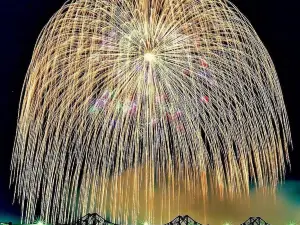 長岡祭大花火大會【8月3日】Riverside 千秋屋頂特別觀覽席