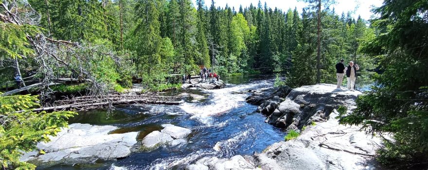 Ruskeala Waterfalls