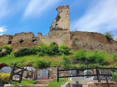Castle ruins Gars am Kamp