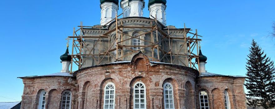 The five-domed Cathedral of the Resurrection of Christ