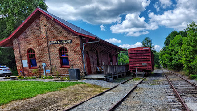 Historic Mineral Bluff Depot