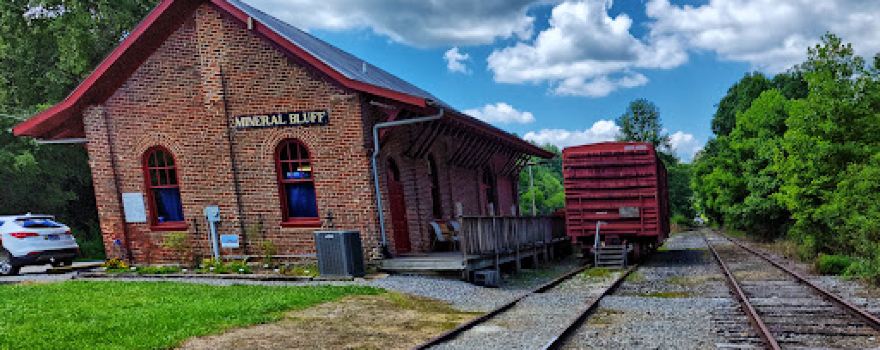 Historic Mineral Bluff Depot