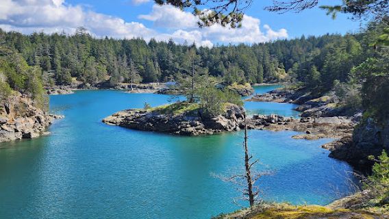 Smuggler Cove Marine Provincial Park Trail Head