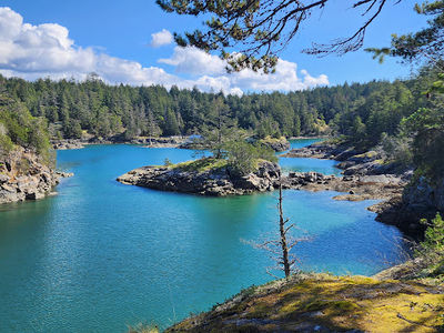 Smuggler Cove Marine Provincial Park Trail Head