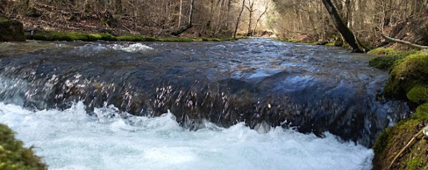 Chute de la Druise Waterfall
