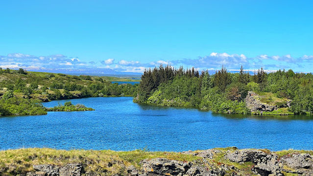 Lake Mývatn panoramic point