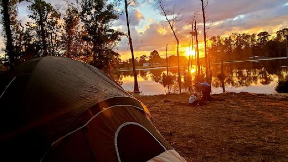 JCO Campground at Lee Baysden Pond