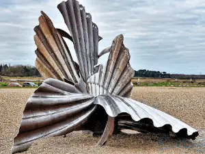 The Scallop at Aldeburgh Beach