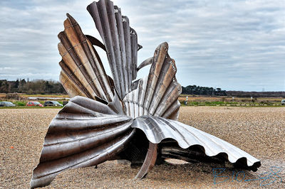 The Scallop at Aldeburgh Beach