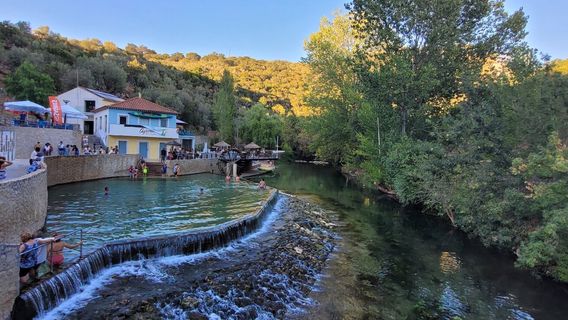 River beach Agroal