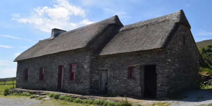 Irish Famine Cottages