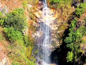 तिन छहरी Tin Chhahari water fall