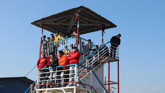 Gautam Buddha International Cricket Stadium Construction Area