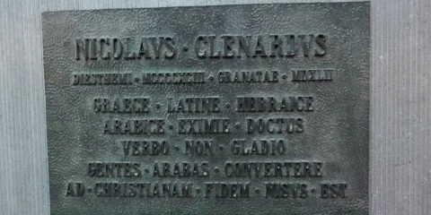 Nicolaes Cleynaerts statue
