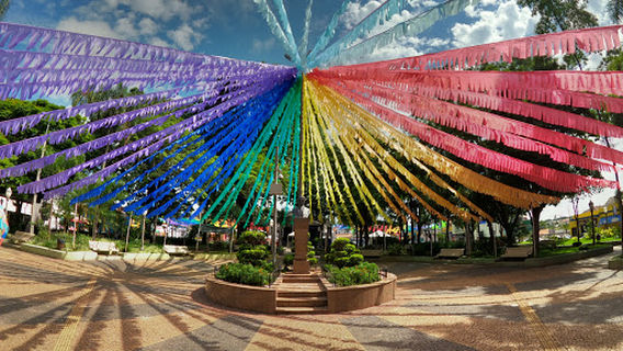 Praça Matriz de São Pedro-SP