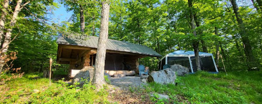 Overlook Lean-to at Adirondack Adventure Base
