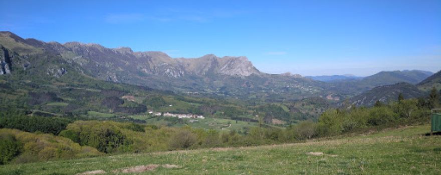 Punto de inflexión de la Cordillera Cantábrica con los Pirineos