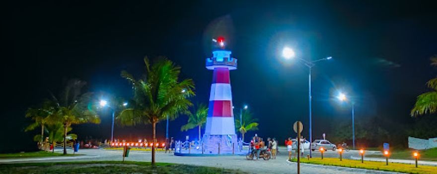 Farol do Cais, Pedras, Una, Bahia