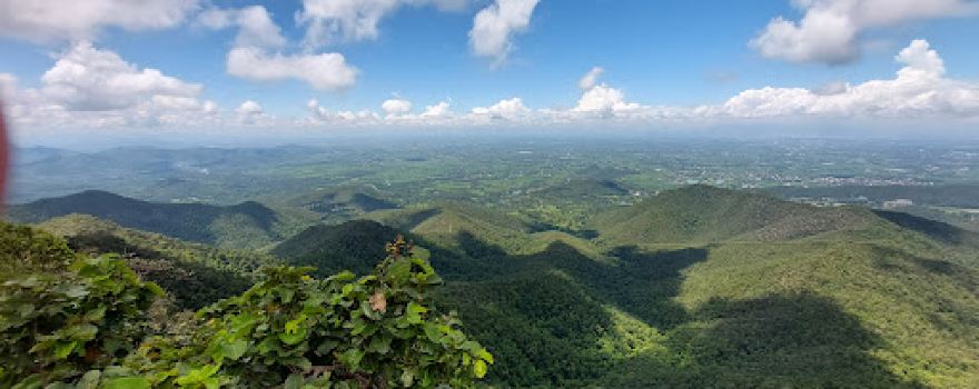 พระธาตุดอยง้ม (บ้านธิ ลำพูน)Doi Thon View Point