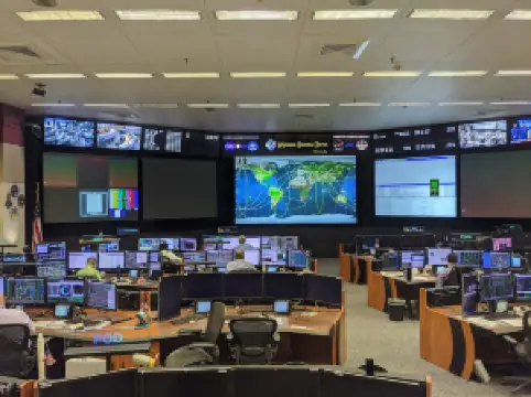 NASA Mission Control Center