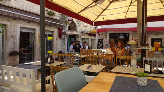 Central Square in Trogir