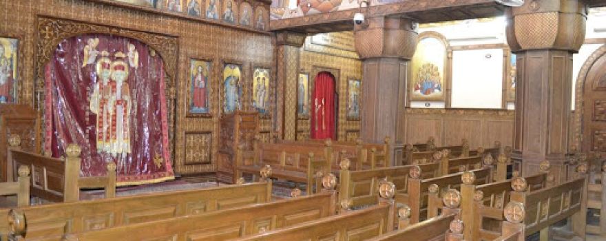 Ava Bishay and Ava Petros Orthodox church at Zagazig