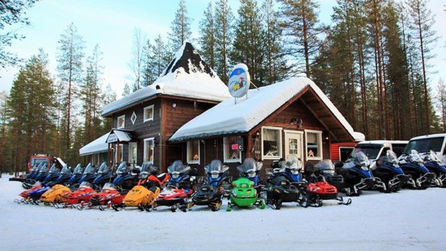 Arctic Circle Snowmobile park