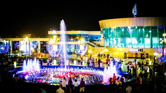 Soho Square Dancing Fountain