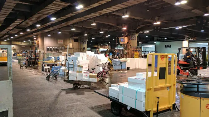 大阪市中央批發市場主市場