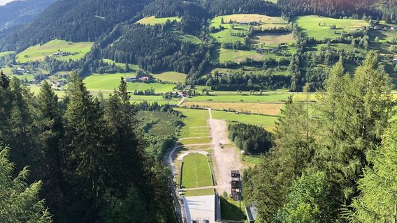 Skiflugschanze am Kulm