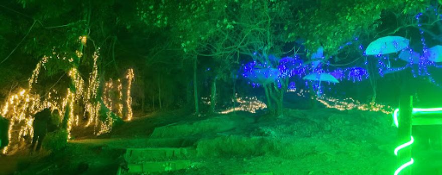Cerro iluminado