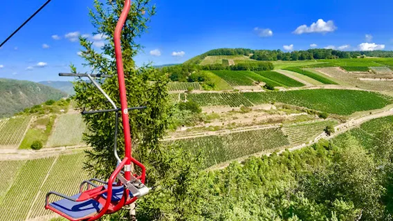 Niederwald cable car Assmannshausen - Mountain Station