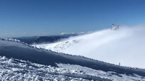 Ski resort Valdesqui attraction in Spain