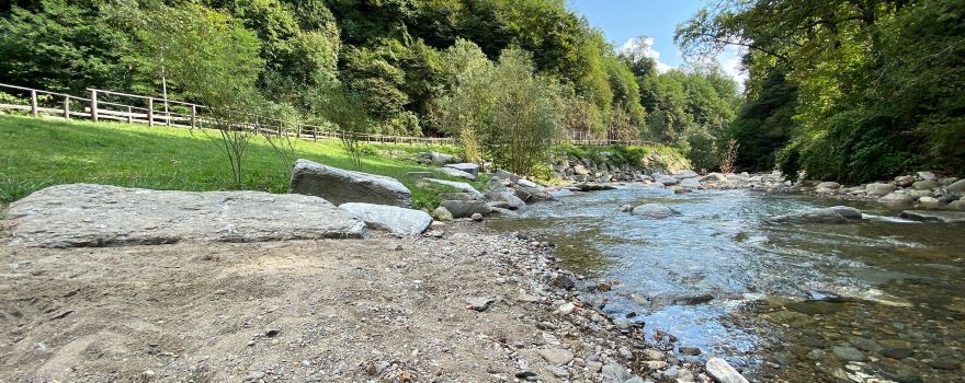 Parco Sul Fiume Cassarate Al Piano Stampa