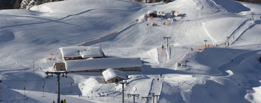 Skigebiet und Minschuns