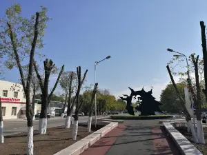 Pamyatnik Viktoru Tsoyu "Zvezda Po Imeni Solntse"